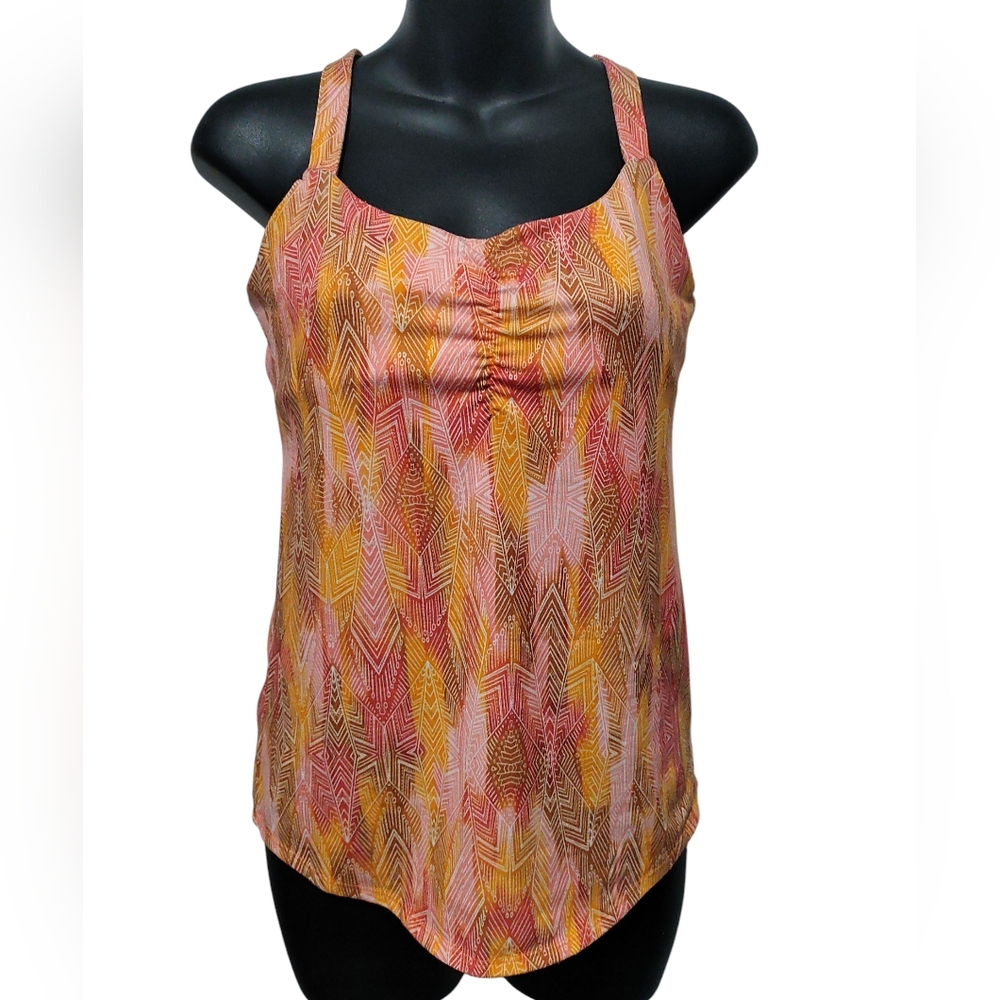 Marmot Women's Workout Geometric Camille Tank Top Small